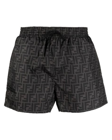 Fendi swim shorts with FF logo 